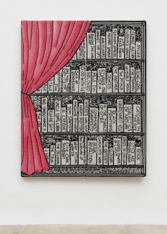 Lisa Anne Auerbach , Illicit Library: Closer, 2023 , GAVLAK