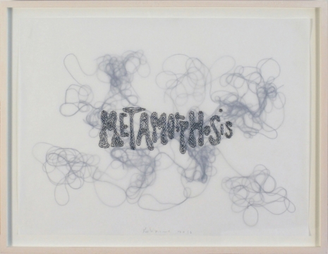 Rob Wynne , Metamorphosis, 2016 , GAVLAK