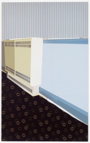 Meredyth Sparks, Extraction (Painted Blue Wall/Radiator), 2011, Elizabeth Dee