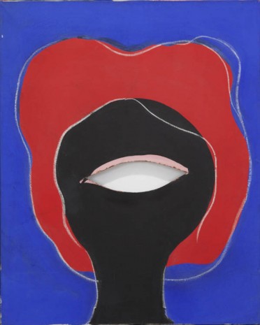 Konrad Lueg, Ohne Titel (Kopf Mit Roten Haaren), 1963, Greene Naftali