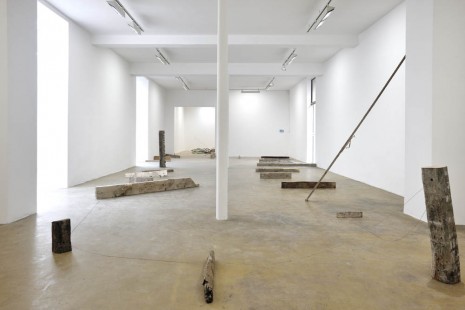 Abraham Cruzvillegas, Autodestrucción 3 : Une carte pour avant et après le voyage d'Antonin Artaud à la terre rouge, 2013, Galerie Chantal Crousel
