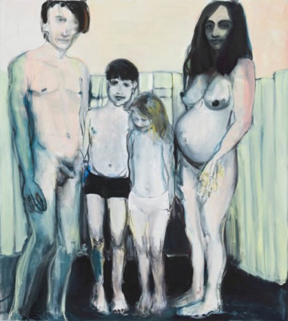 Marlene Dumas, Nuclear Family, 2013, Zeno X Gallery