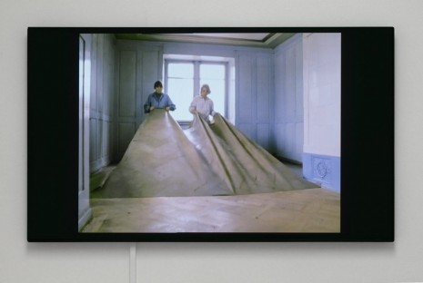 Heidi Bucher, Rooms are Surroundings, Are Skins, George Reinhart, Winterthur, 32” / 16 mm, From Heidi Bucher: Cinematic Biography, Art Adventures, 2004, The Approach