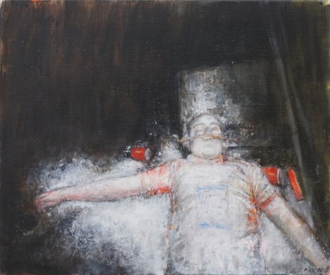 Seraphine Pick, Dusted Man, 2013, Michael Lett