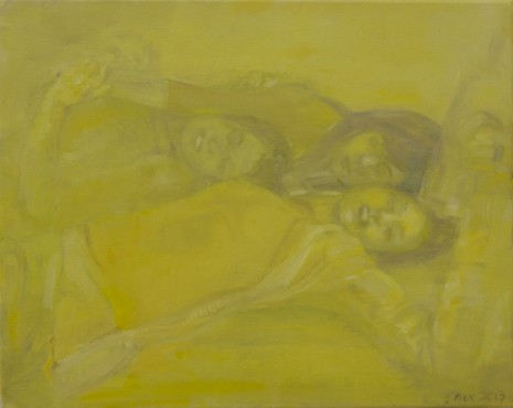 Seraphine Pick, Yellow Pile Up, 2013, Michael Lett