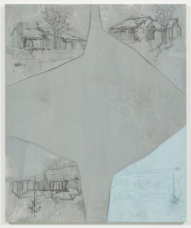 Michael Raedecker, plot, 2013, Galerie Max Hetzler