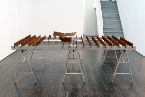 Jeff Williams, Oxidation Table, 2013, Jack Hanley Gallery