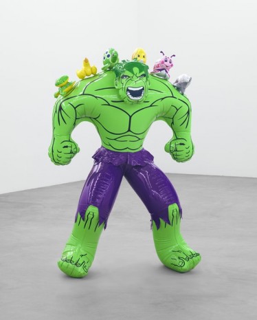 Jeff Koons, Hulk (Friends), 2004-2012, Galerie Thaddaeus Ropac
