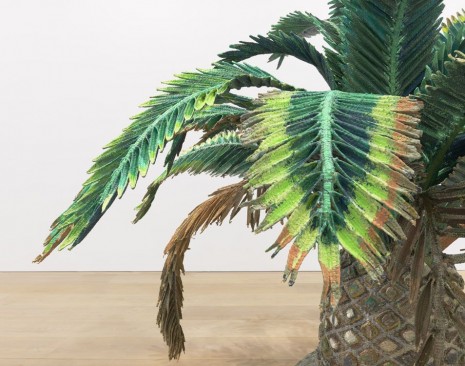 Yutaka Sone, Tropical Composition/Canary Island Palm Tree #1,, 2012 (detail), David Zwirner