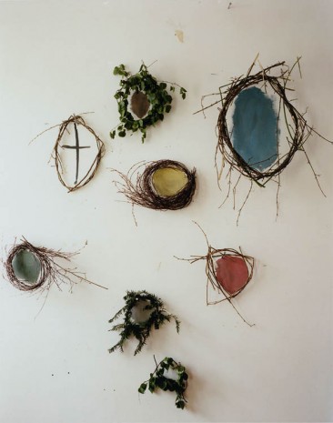 Saul Fletcher, Untitled #264 (8 Nests), 2013, Anton Kern Gallery