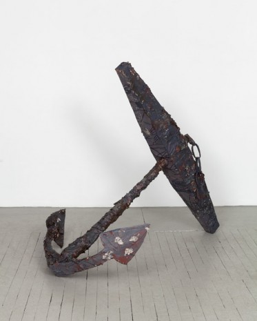 Liz Glynn, Anchor from the King Solomon with Chain Cut by Pirates (Looted, Capt. Roberts), 2013, Paula Cooper Gallery
