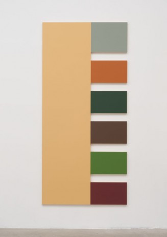 Morgan Fisher, 2 (Old Ivory, Sky Blue, Terra Cotta, Crylight Green, Leather Brown, Vert Green, Red), 2013, China Art Objects Galleries
