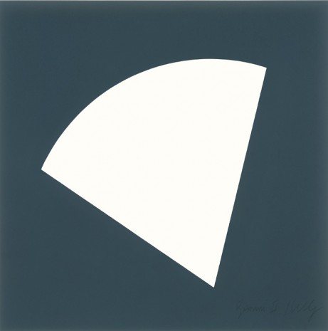 Ellsworth Kelly, White Curve, 1997, Ingleby Gallery