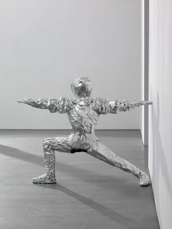 Asta Gröting, Yoga in Armor (Warrior II), 2014, carlier I gebauer