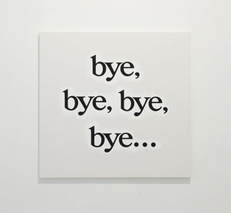 Ricci Albenda, (bye, bye, bye, bye...), 2013, Gladstone Gallery