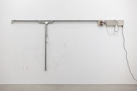 Angela Bulloch, Elliptical Song Drawing Machine, 2014, Esther Schipper