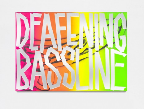 Eddie Peake, Deafening Bassline, 2013, Peres Projects
