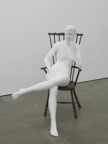 Matthew Darbyshire, Seated Nude, 2014, Herald St