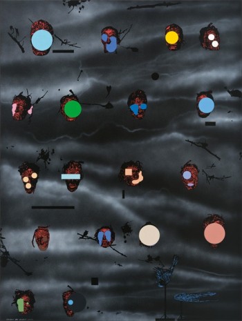 Shane Cotton, Coloured Dirt Dreaming, 2012, Michael Lett