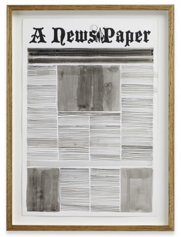 Alexandre Singh, Front Page, 2013, Sprüth Magers