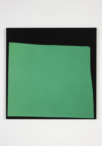 Kim Fisher, Magazine Painting (Bright Green Fade), 2014, The Modern Institute