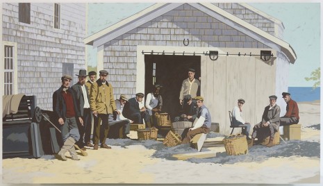 Matthew Benedict, Razorfish Gang at Central Wharf, 1912, 2014, Mai 36 Galerie