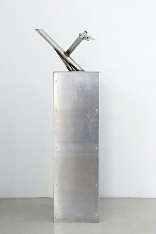 Oscar Tuazon, Aluminium, steel, induction stovetop, 2011, STANDARD (OSLO)