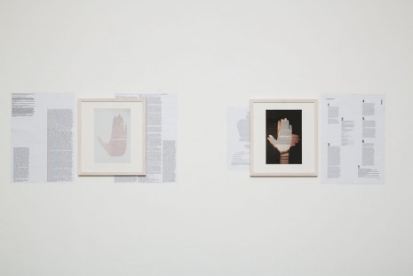 Josef Strau, Two Hands, 2014, Vilma Gold