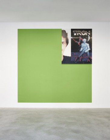 Michel Majerus, Tron 4 (grün Pantone 375), 1999, Matthew Marks Gallery