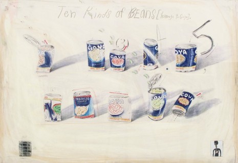 Candy Jernigan, THE NEW YORK COLLECTIONS, Ten Kinds of Beans (Homage to Goya), October 26, 1986, Greene Naftali
