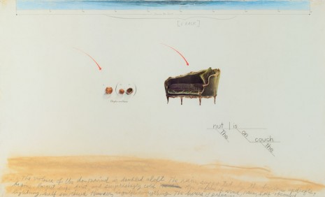 Candy Jernigan, The nut is on the couch, 1989, Greene Naftali