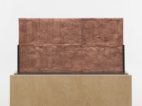 Jasper Johns, 0 - 9, 2009-2012, Matthew Marks Gallery
