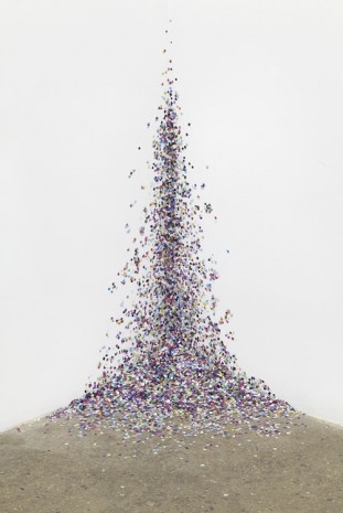 Michel François, Piece of Evidence (Confetti), 1994 - 2014, Bortolami Gallery