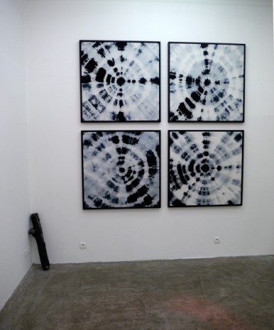 Arnaud Maguet, Le Phénomène Hippie, (études 1, 2, 3, 4), 2008, Galerie Sultana