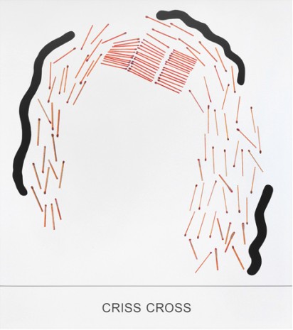 John Baldessari, Double feature: Criss Cross, 2011, Sprüth Magers