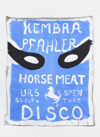 Spencer Sweeney, Kembra Horse Meat Party Painting, 2012, The Modern Institute
