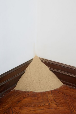 Matthias Bitzer, Not yet titled (Pile of Sand),, 2014, Marianne Boesky Gallery