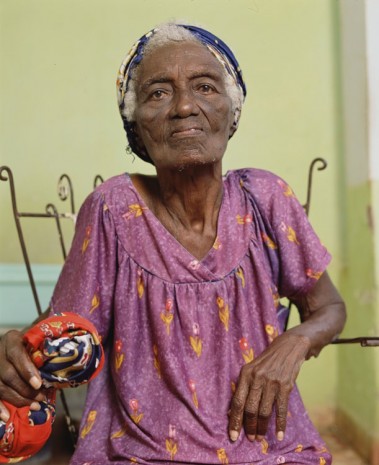 Andres Serrano, Francisca Silveira Cejac, 84 years old. Havana, 2012, Galerie Nathalie Obadia