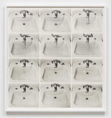 Lew Thomas, SINK: Filling/Filled/Draining/Drained , 1972/2014, Cherry and Martin