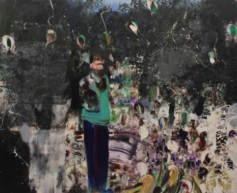 Adrian Ghenie, Selfportait as Vincent Van Gogh 4, 2014, Tim Van Laere Gallery