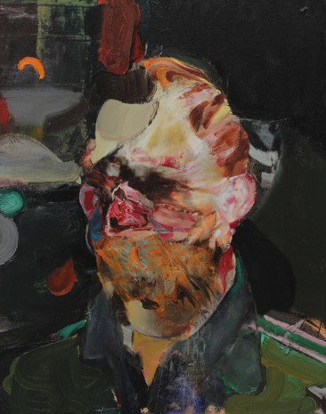 Adrian Ghenie, Selfportrait as Vincent Van Gogh 2, 2014, Tim Van Laere Gallery