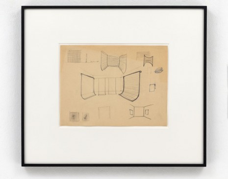 Gerhard Richter, Studie für Ausstellungsräume, 1968, Sies + Höke Galerie