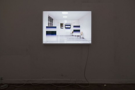 Xavier Antin, untitled (Offshore), 2014, Galerie Crèvecoeur
