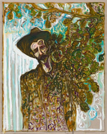 Billy Childish, edge of the forest,  2013, Lehmann Maupin