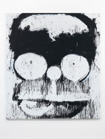 Joyce Pensato, Groucho-Homer, 2014, Lisson Gallery