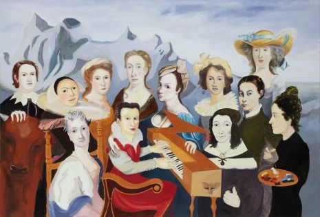 Katrin Plavcak, Painting History Revisited, 2012, Galerie Mezzanin