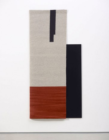 Andrea Zittel, Parallel Planar Panel (black, red, light grey), 2014, Sadie Coles HQ