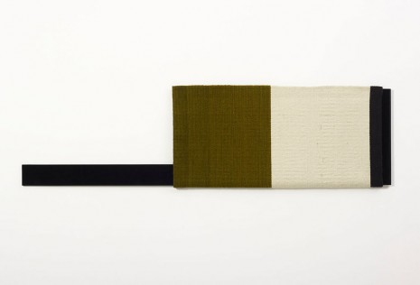 Andrea Zittel, Parallel Planar Panel (black, green, off-white), 2014, Sadie Coles HQ