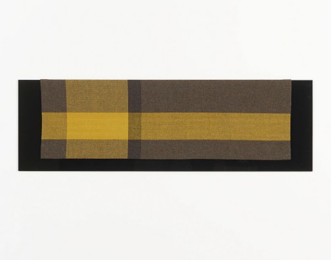 Andrea Zittel, Parallel Planar Panel (black, ochre, dark grey), 2014, Sadie Coles HQ
