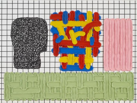 Jonathan Lasker, The Placement of Objects in an Uncertain Universe, 2013, Peder Lund